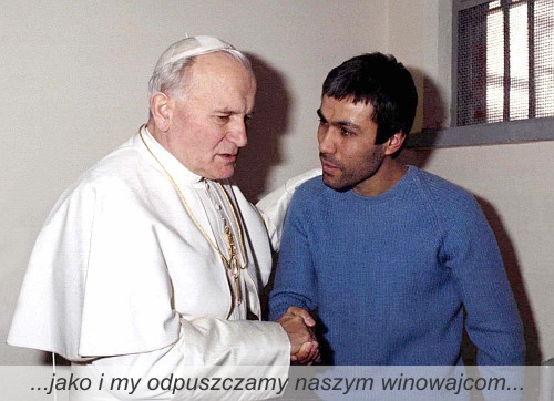 Ali Agca i Jan Paweł II